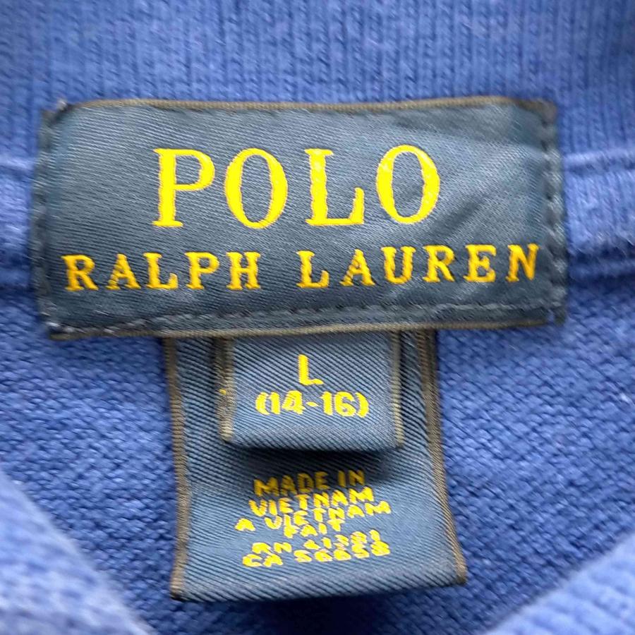 POLO RALPH LAUREN(ポロラルフローレン) ポニー刺繍 ポロシャツ レディース  L(14- 中古 古着 0254｜bazzstore｜06