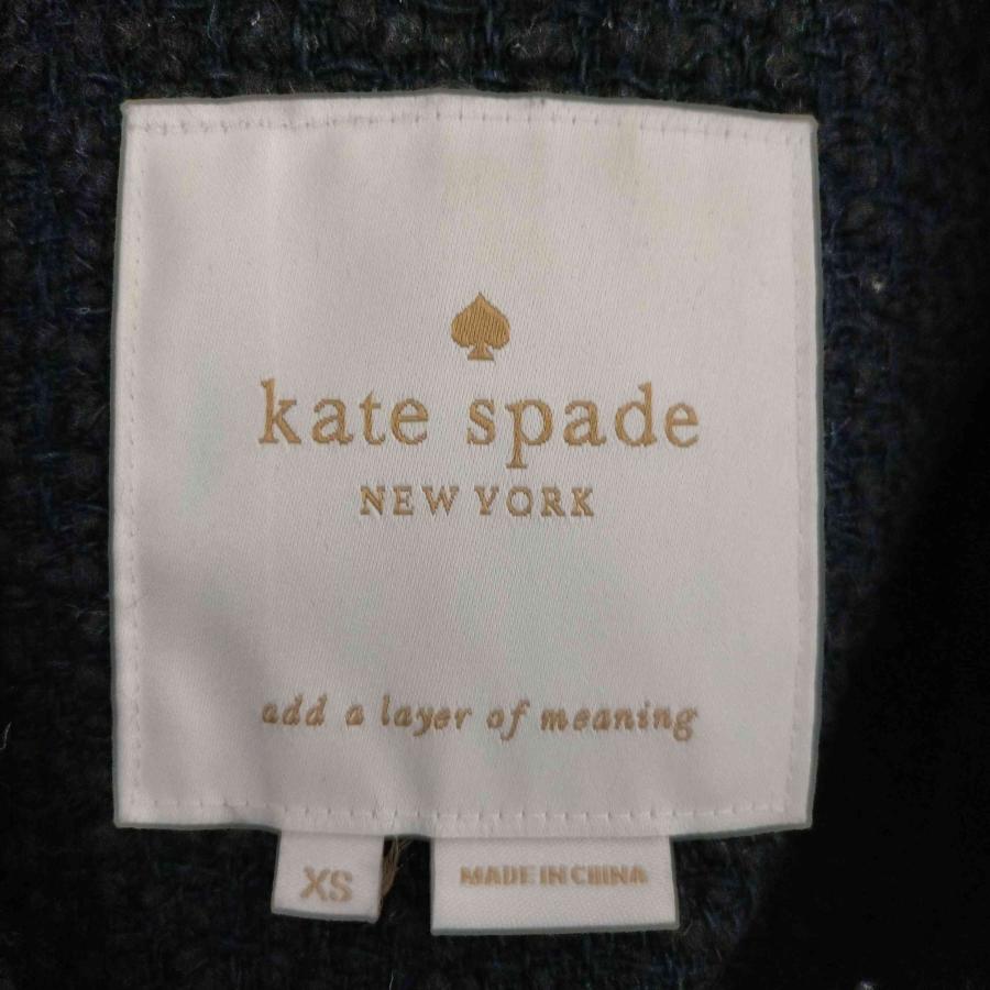 Kate spade(ケイトスペード) フラワー刺繍 ツイードコート