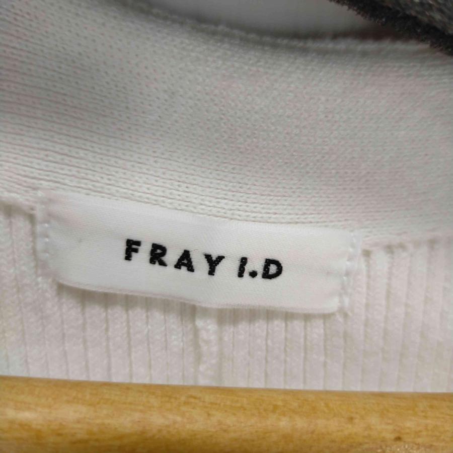 FRAY I.D(フレイアイディー) 24SS カシュクールニットコンビワンピース レディース FREE  中古 古着 0828｜bazzstore｜06