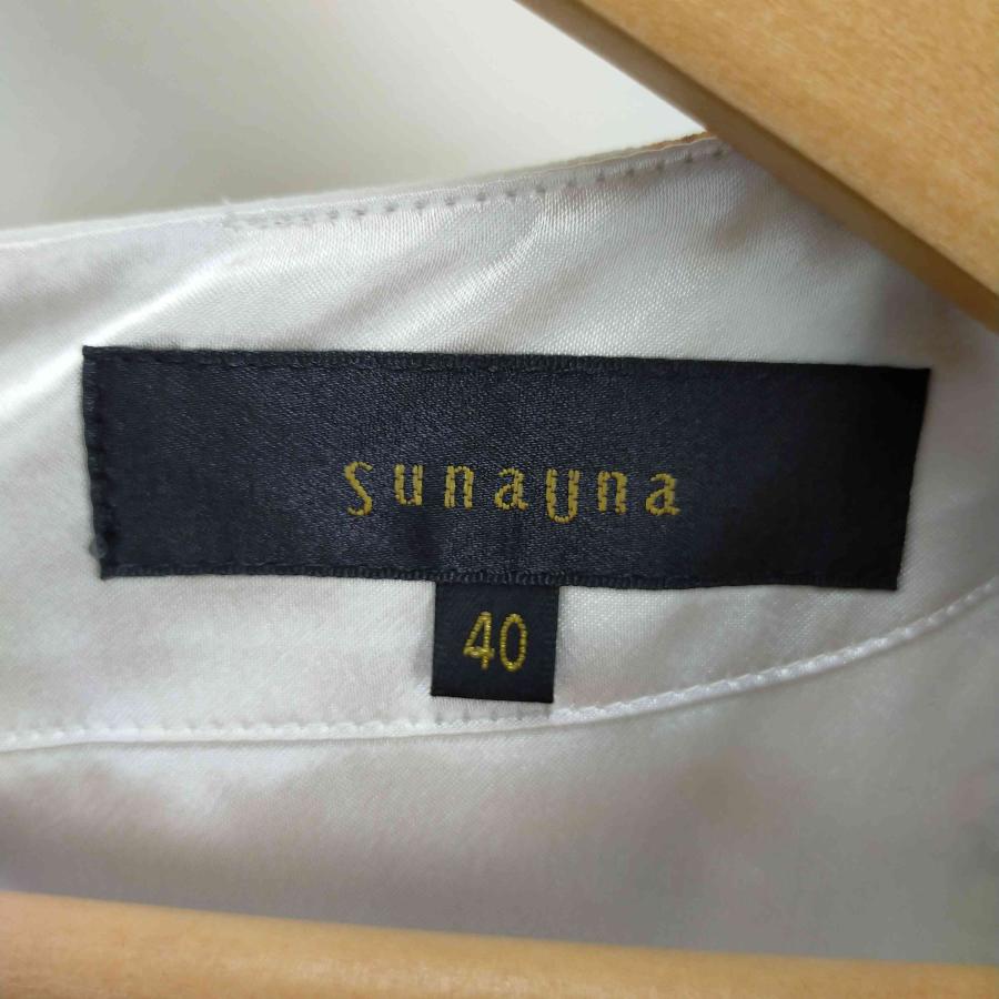 Sunauna(スーナウーナ) フレアスリーブ花柄プリントワンピース レディース  40 中古 古着 1007｜bazzstore｜06