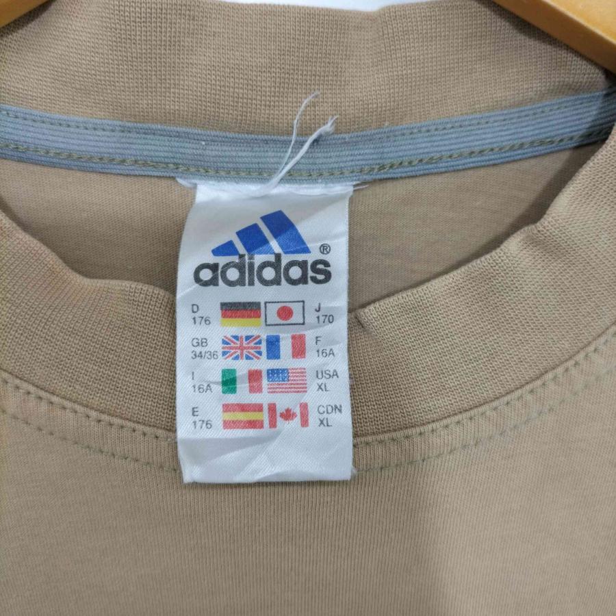 adidas(アディダス) 00s 万国旗タグ パフォーマンスロゴモックネックTシャツ メンズ impor 中古 古着 0744｜bazzstore｜06