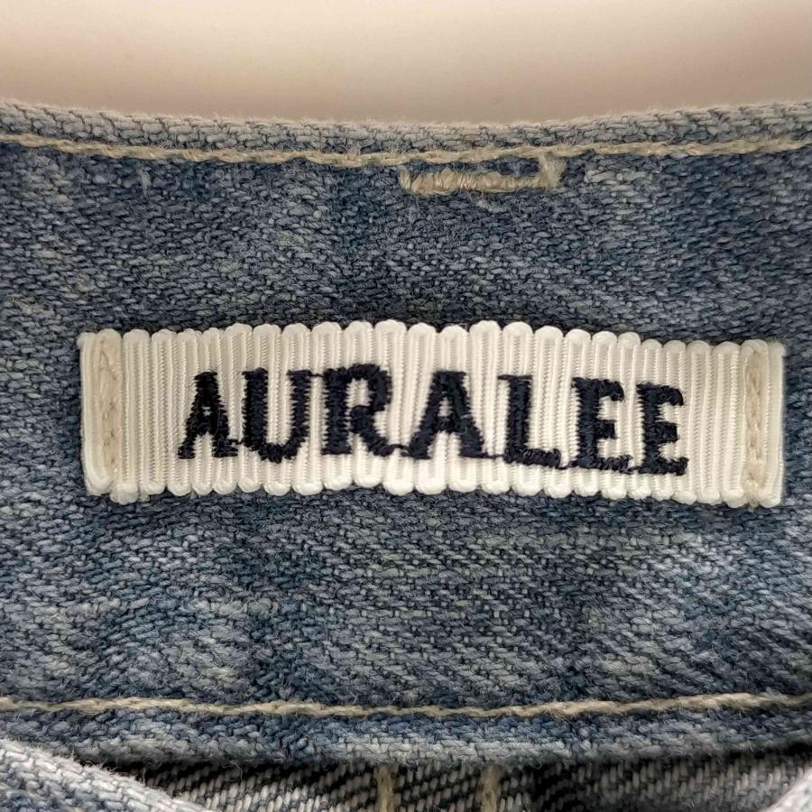 AURALEE(オーラリー) SELVEDGE FADED LIGHT DENIM WIDE PANTS  中古 古着 1242｜bazzstore｜06