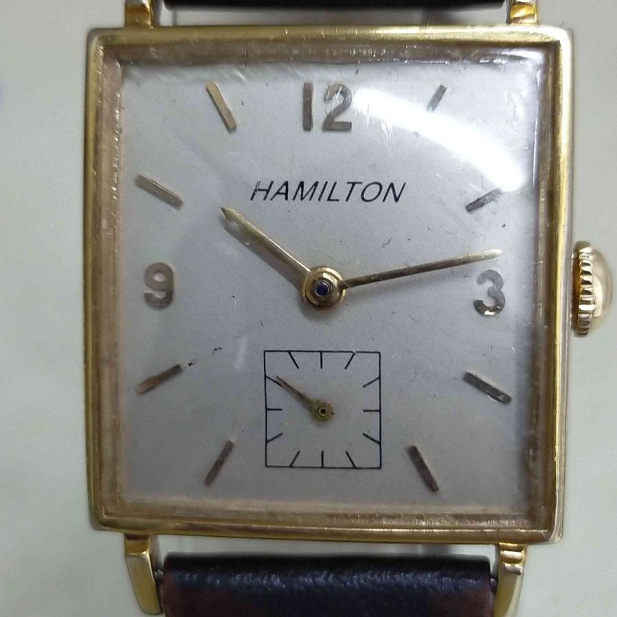 HAMILTON(ハミルトン) 手巻き10kレクタンギュラー腕時計 メンズ  表記無 中古 古着 1003｜bazzstore｜04