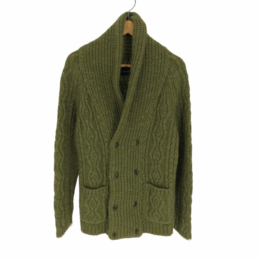 ゼロエイトサーカス 08sircus 15AW ケーブルニットジャケット 08sircus【08サーカス】正規取り扱い店、通販可能 ON LINE SHOP