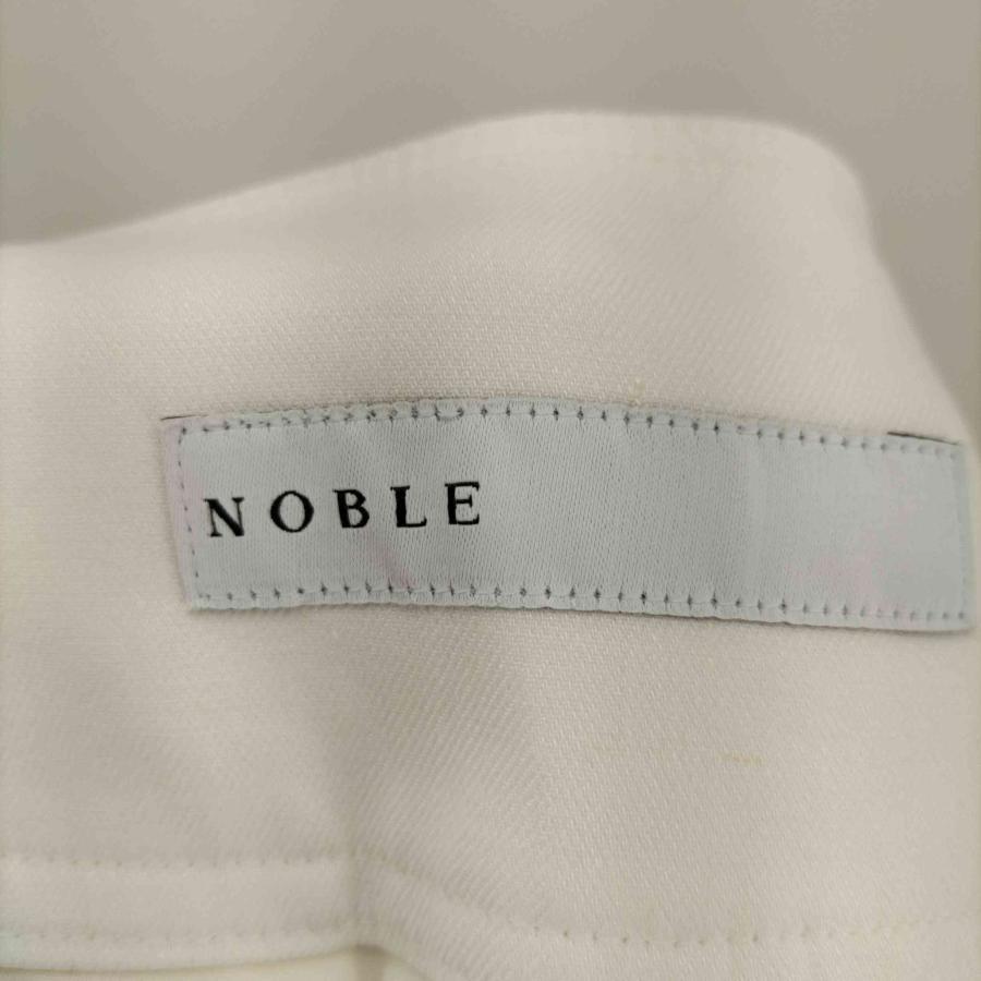 Noble(ノーブル) 22SS 綿麻 チノ フロント ボタン クロップド ワイド パンツ  レディース  中古 古着 0408｜bazzstore｜06