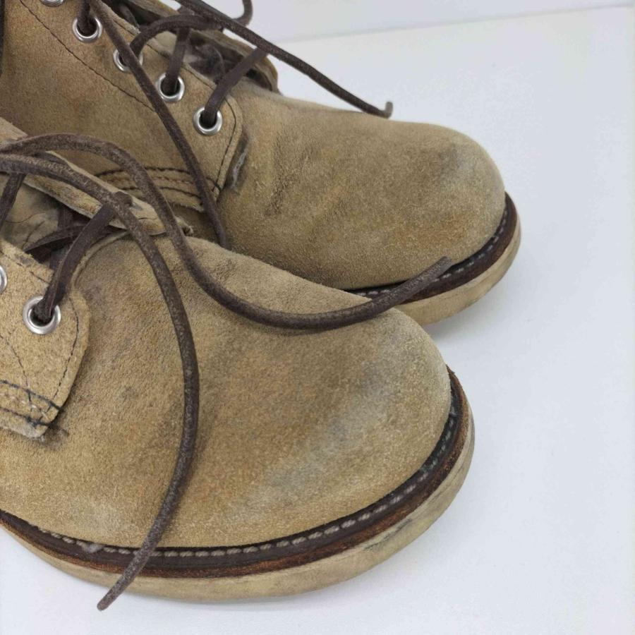 RED WING(レッドウィング) USA製 スエード レザー レースアップ ショート ブーツ メンズ   中古 古着 0826｜bazzstore｜05