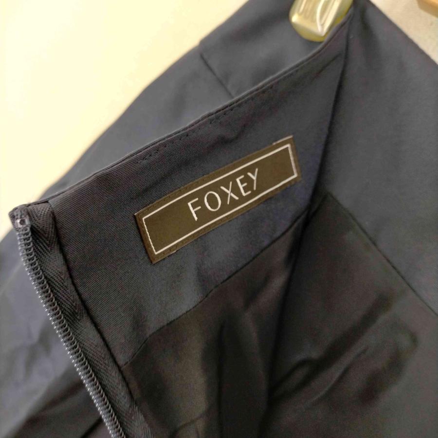 FOXEY(フォクシー) シルク100% タックスカート レディース  40 中古 古着 0436｜bazzstore｜06