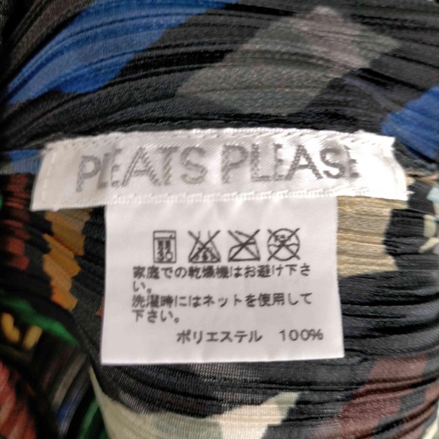 PLEATS PLEASE ISSEY MIYAKE(プリーツプリーズイッセイミヤケ) 総柄プリーツカット 中古 古着 0434｜bazzstore｜06