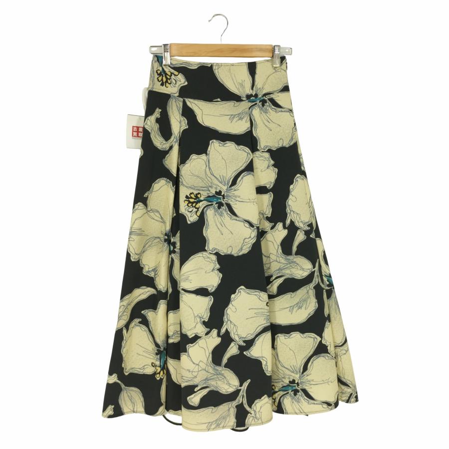 FRAY I.D(フレイアイディー) Deveauxハイウエストフラワースカート  