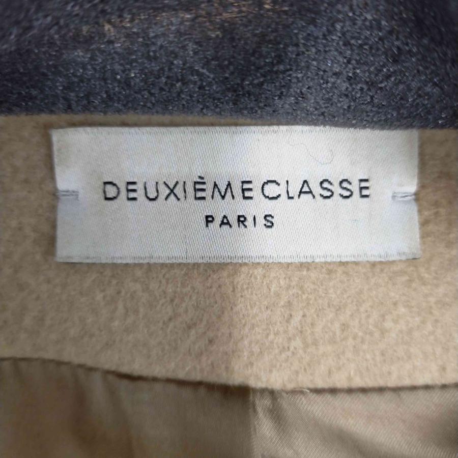 DEUXIEME CLASSE(ドゥーズィエムクラス) Beaver ノーカラーオーバーコート アウター  中古 古着 0422｜bazzstore｜06