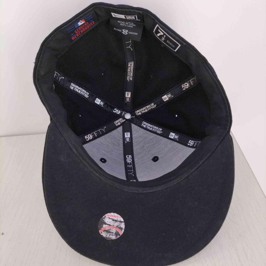 NEW ERA(ニューエラ) 59FIFTY MLBチームロゴ刺繍 キャップ メンズ  7 1/2 中古 古着 0803｜bazzstore｜05