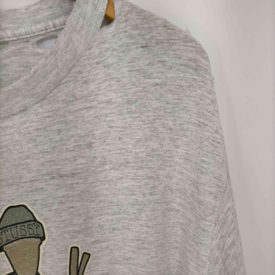 STUSSY Stussy(ステューシー) OLD 80s USA製 黒タグ シングルステッチ  