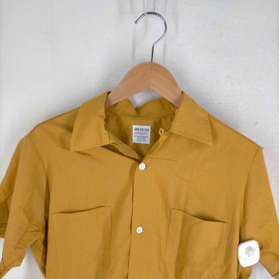 VAN HEUSEN(ヴァンヒューゼン) 60s 2Pオープンカラーシャツ メンズ JPN：S  中古 古着 0803｜bazzstore｜03