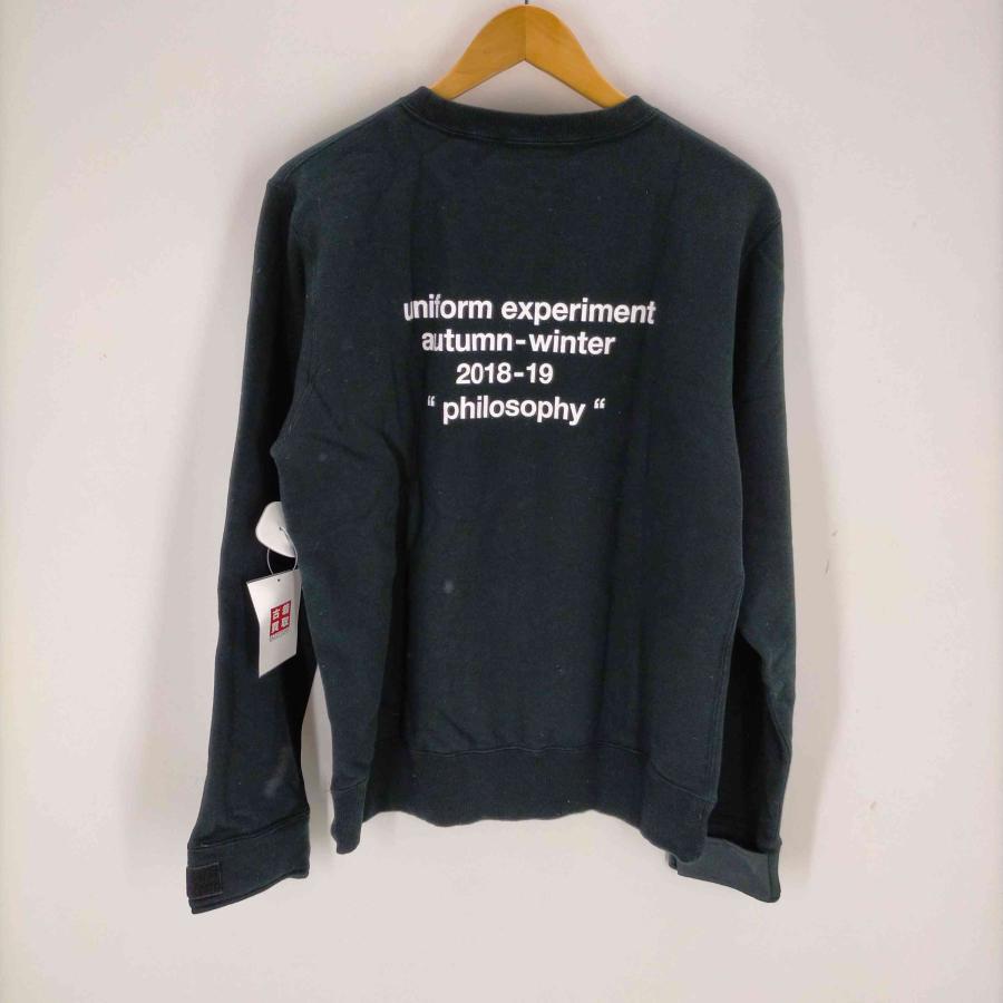 uniform experiment(ユニフォームエクスペリメント) VELCRO CREW NECK S 中古 古着 0248｜bazzstore｜02