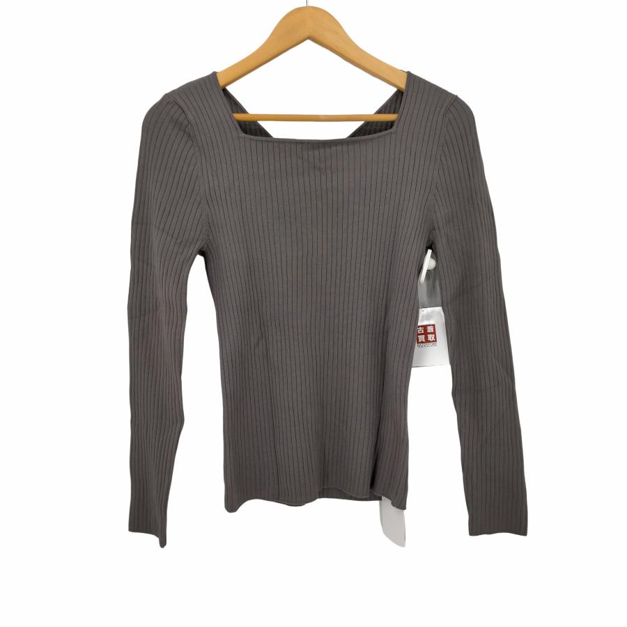 CADUNE CADUNE(カデュネ) 22AW 2wayリブニット カットソー 長袖 CADUNE CADUNE(カデュネ) 22AW 2wayリブニット カットソー 長袖