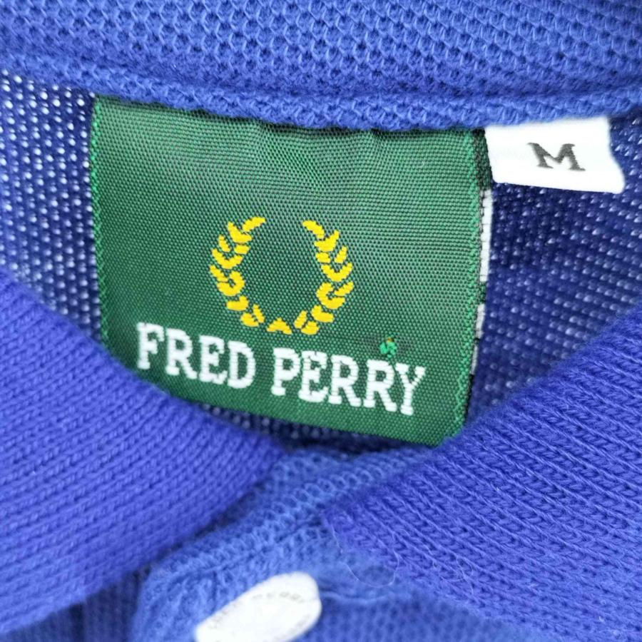 FRED PERRY(フレッドペリー) ロゴ刺繍 S/Sポロシャツ メンズ JPN：M  中古 古着 1203｜bazzstore｜06