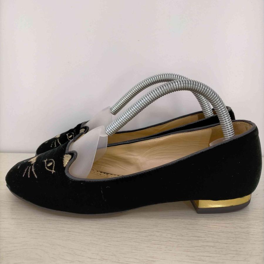 Charlotte Olympia（シャーロットオリンピア） KITTY ベロアパンプス