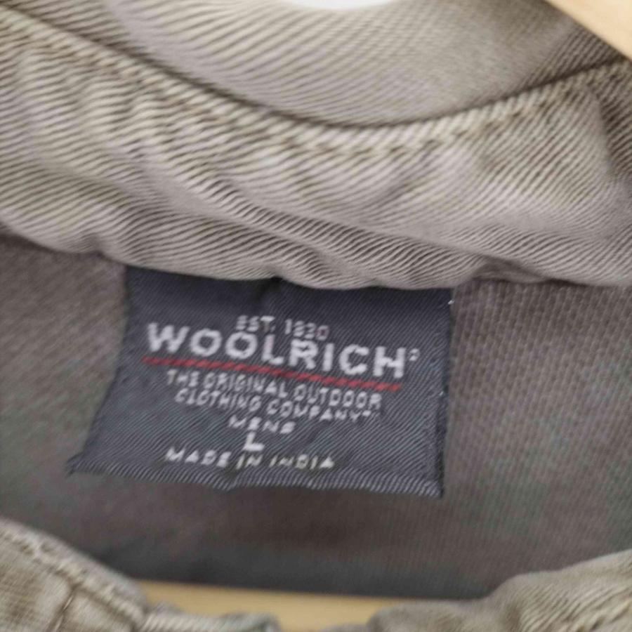WOOLRICH(ウールリッチ) インド綿 インサイドアウトラガーシャツ メンズ import：L  中古 古着 0303｜bazzstore｜06