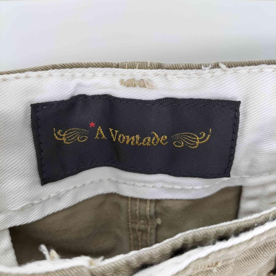 AVONTADE ベージュ チノパン 未使用 AVONTADE ベージュ チノパン 未使用