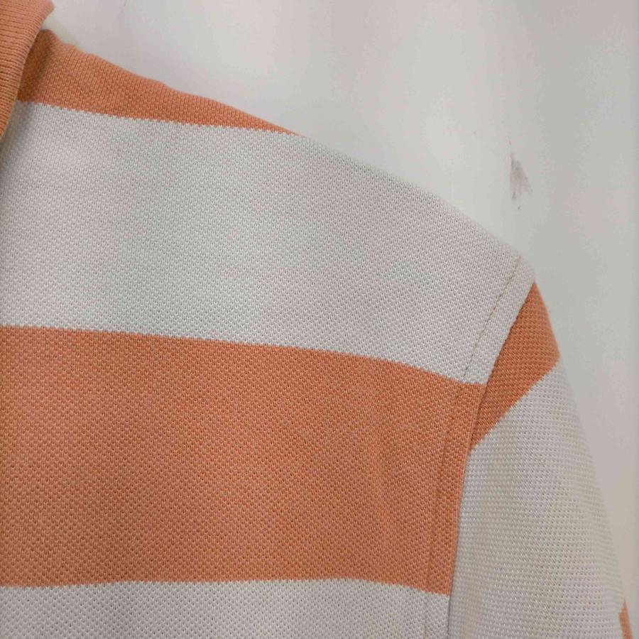 LACOSTE LACOSTE(ラコステ) DEVANLAY社製 ロゴ刺繍 ボーダー長袖