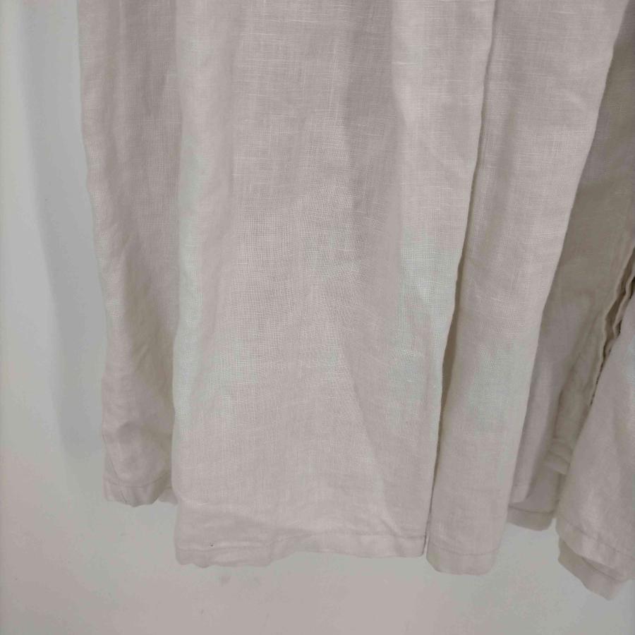 nest Robe リネンレースサイドギャザー2wayブラウス