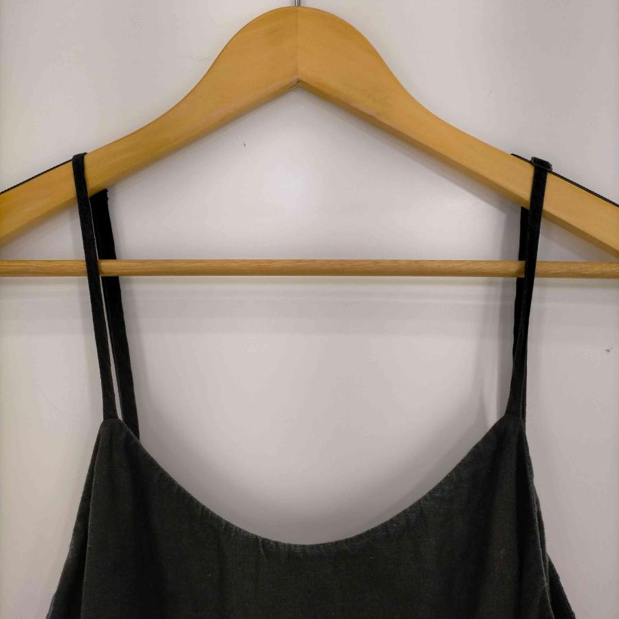 nest Robe ネストローブ リネンキャミソールワンピース　ブラック リネンキャミワンピース｜nest Robe / CONFECT ONLINE SHOP