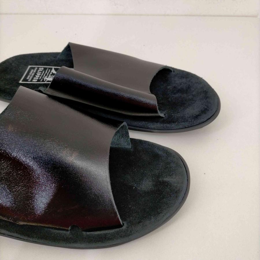 未使用級  SLIPPER レザー シャワーサンダル BRADOR ブラドール LEATHER SANDALS レザーサンダル シャワー