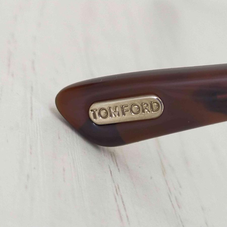 TOM FORD FORD(トムフォード) マーブル柄 ウェリントン メガネ  