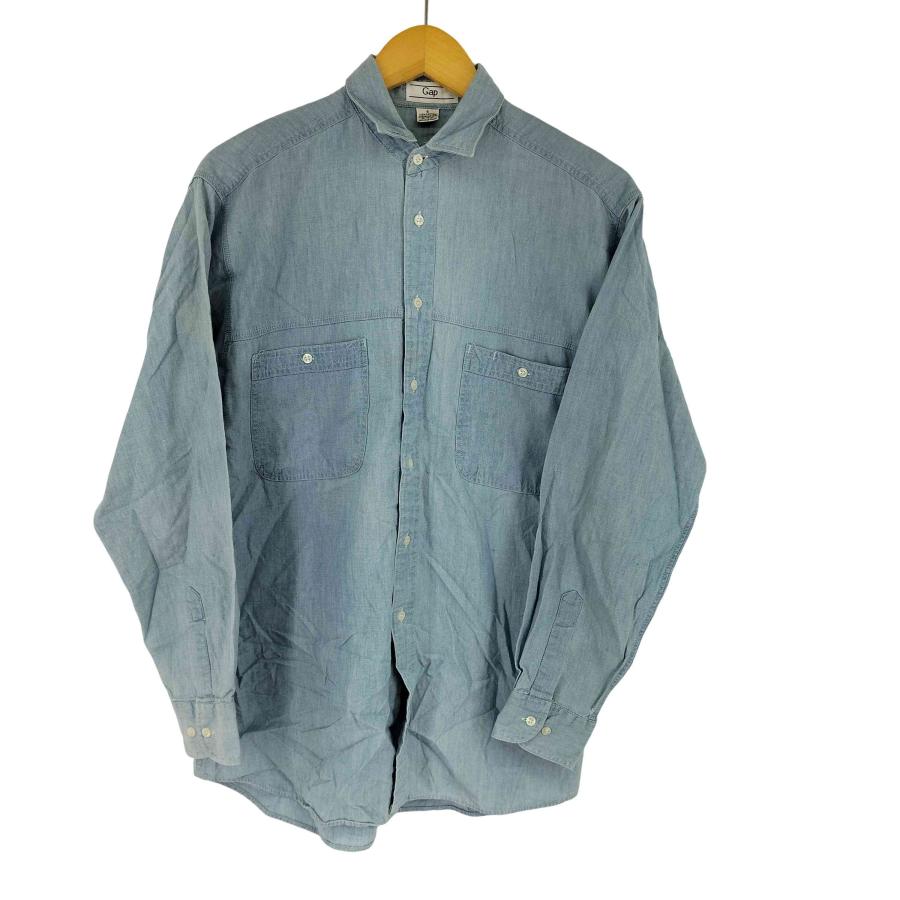 GAP Gap(ギャップ) 80s OLD 香港製 シャンブレーシャツ メンズ GAP Gap(ギャップ) 80s OLD 香港製 シャンブレーシャツ メンズ