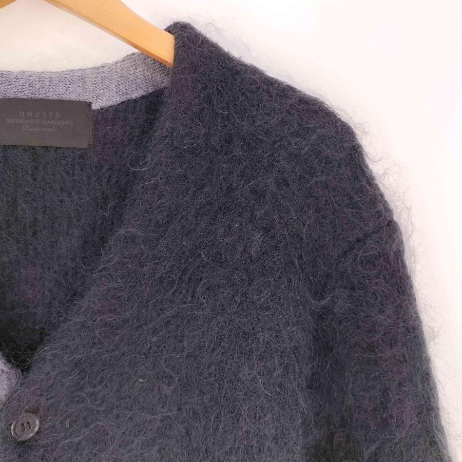 UNUSED UNUSED(アンユーズド) Gradation mohair cardigan