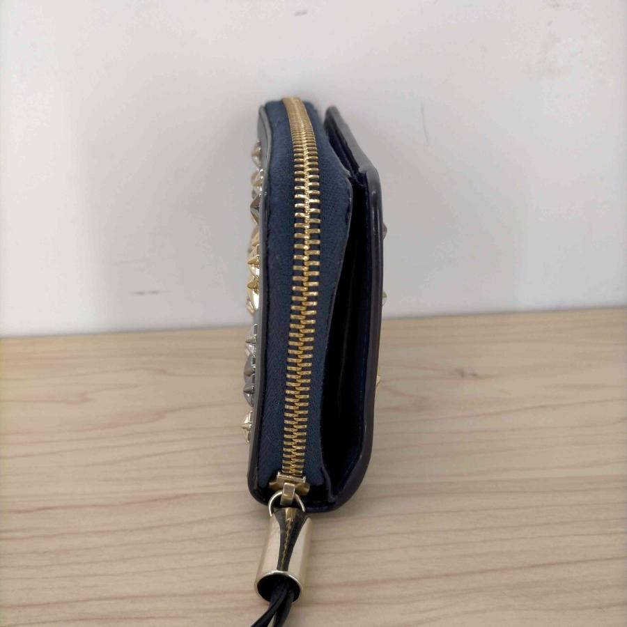 【未使用保管品】ジミーチュウ ケース スター ラウンドジップ レザー 1240101044406_1.jpg