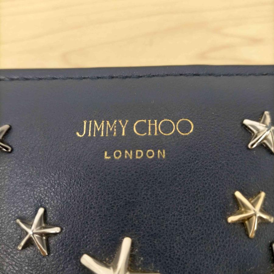 【未使用保管品】ジミーチュウ ケース スター ラウンドジップ レザー 1240101044406_1.jpg