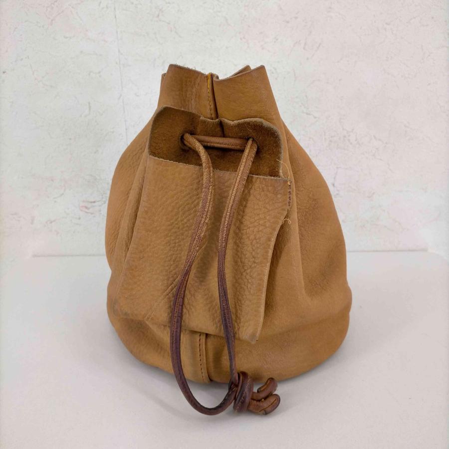 USED古着(ユーズドフルギ) MYTHINKS MY ELK BUCKET レザー 巾着