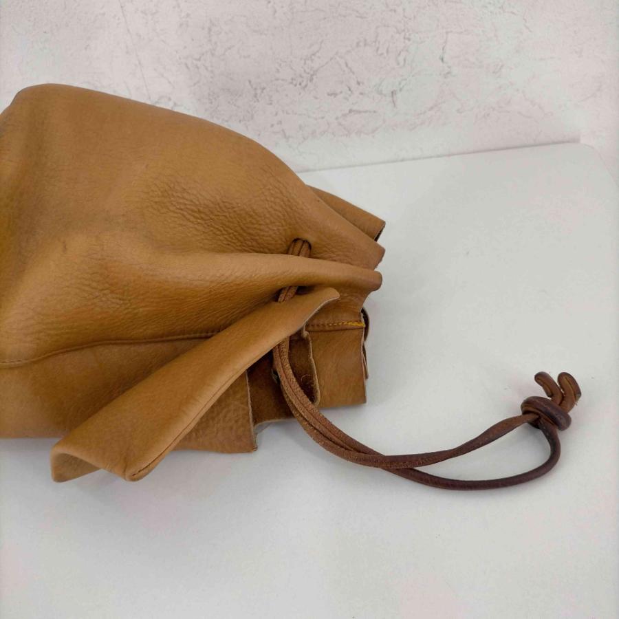 USED古着(ユーズドフルギ) MYTHINKS MY ELK BUCKET レザー 巾着