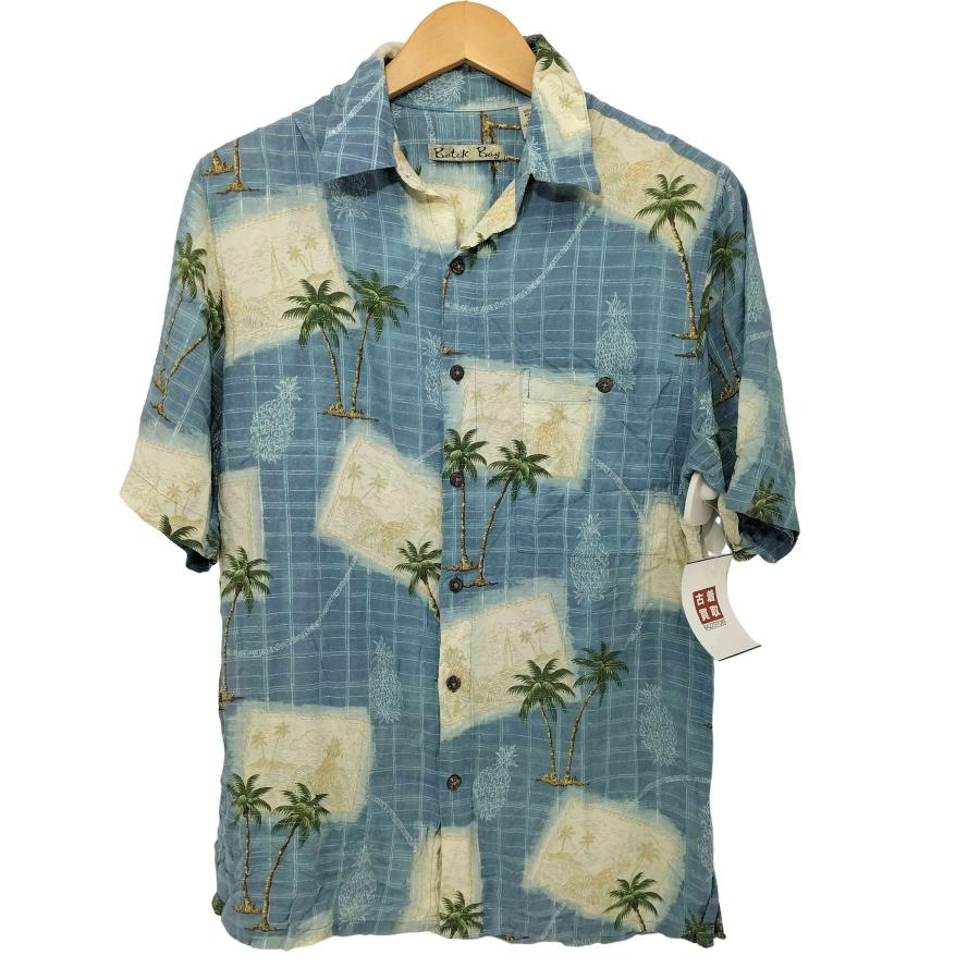 Batik Bay(バティックベイ) 総柄 オープンカラーアロハシャツ
