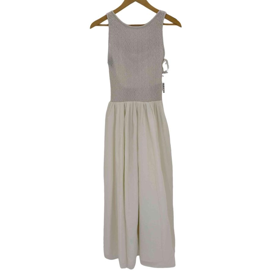 FRAY I.D I.D(フレイアイディー) バックリボンカットコンビワンピース  