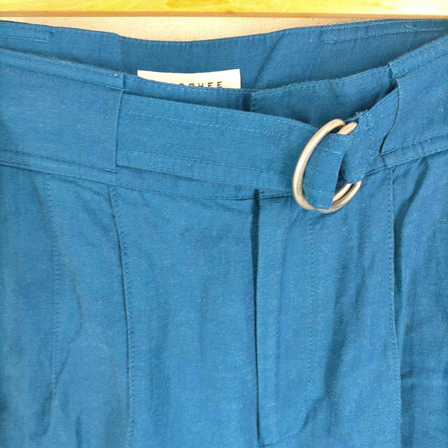 MACPHEE(マカフィー) スラブツイルベルテッドパンツ レディース JPN  