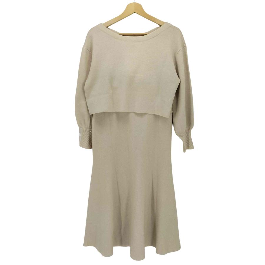 SNIDEL snidel(スナイデル) 23AW ブローチ付 ニット スカート 