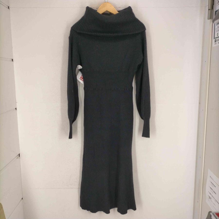 Anuans オフショルナローニットワンピース M レディース anuans