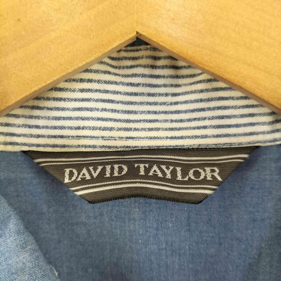 david taylor(デヴィッドテイラー) プルオーバーシャツ