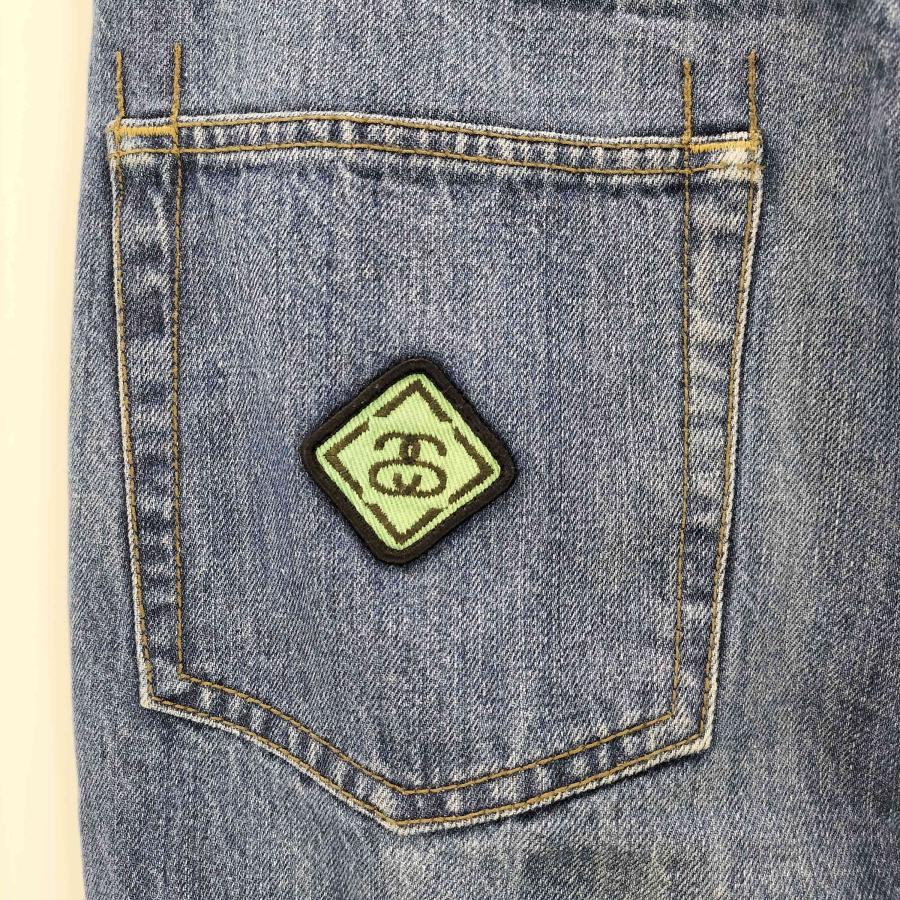 ステューシーデニム　ワッペン STUSSY Stussy(ステューシー) ワッペンデザイン ジップフライ