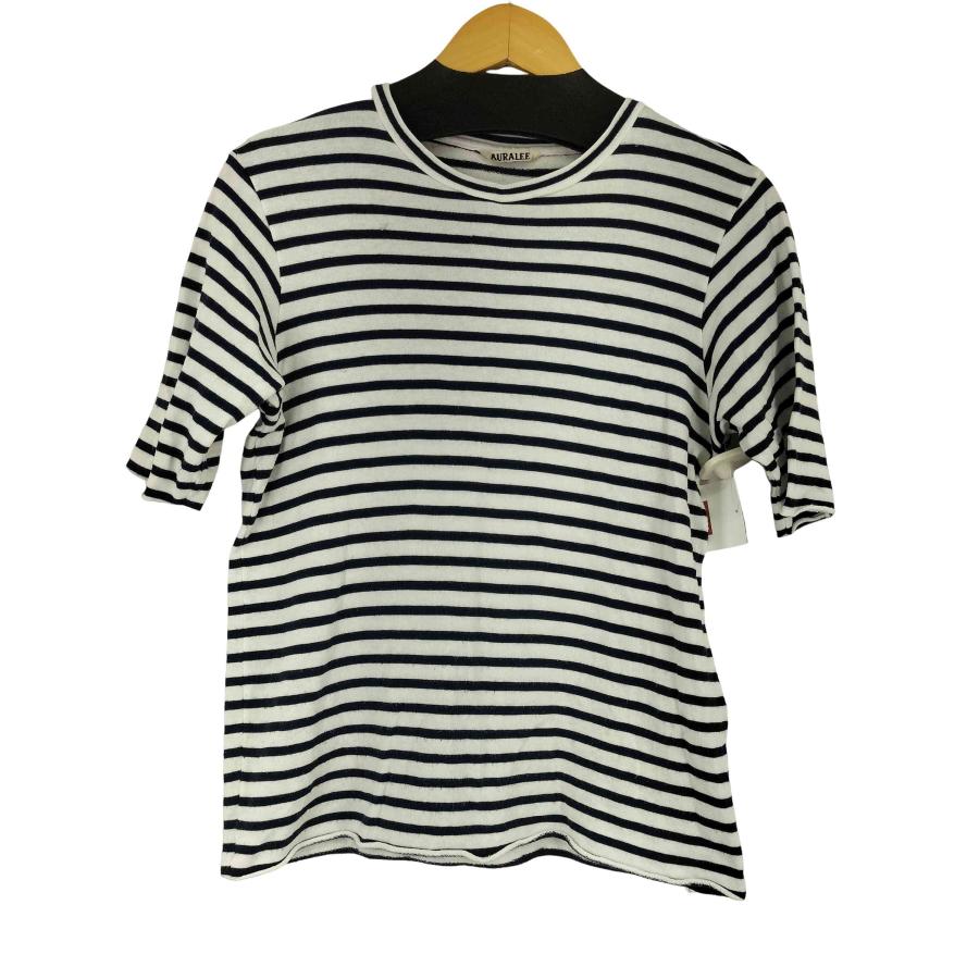 AURALEE AURALEE(オーラリー) ボーダーカットソー レディース 1 中古  