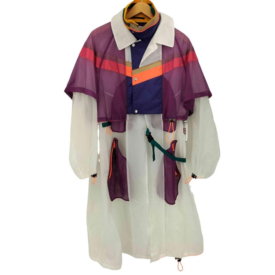 kolor kolor(カラー) 23SS シースルーナイロン メッシュコート kolor kolor(カラー) 23SS シースルーナイロン メッシュコート