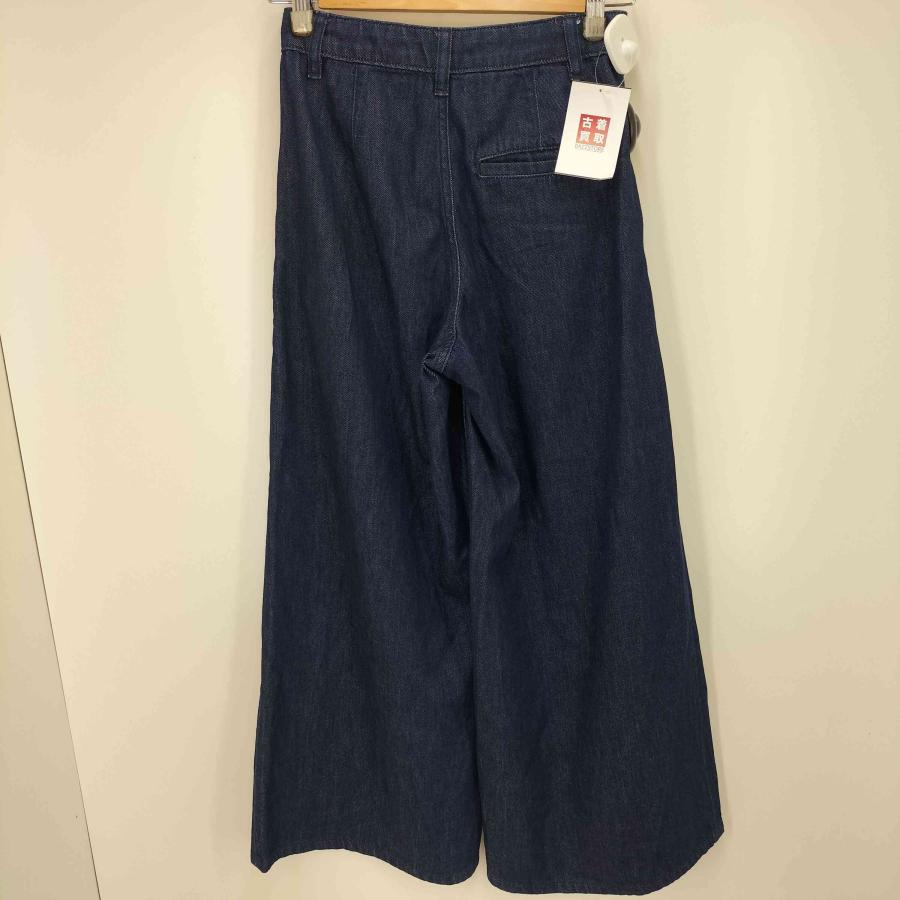 theory theory(セオリー) Drape Denim HW Wide Trouser D レディース  