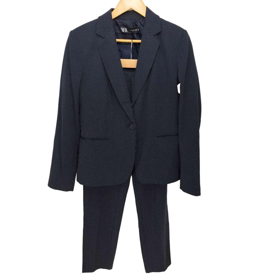 ZARA ZARA(ザラ) ドット柄 1B テーラードジャケット パンツ ZARA ZARA(ザラ) ドット柄 1B テーラードジャケット パンツ