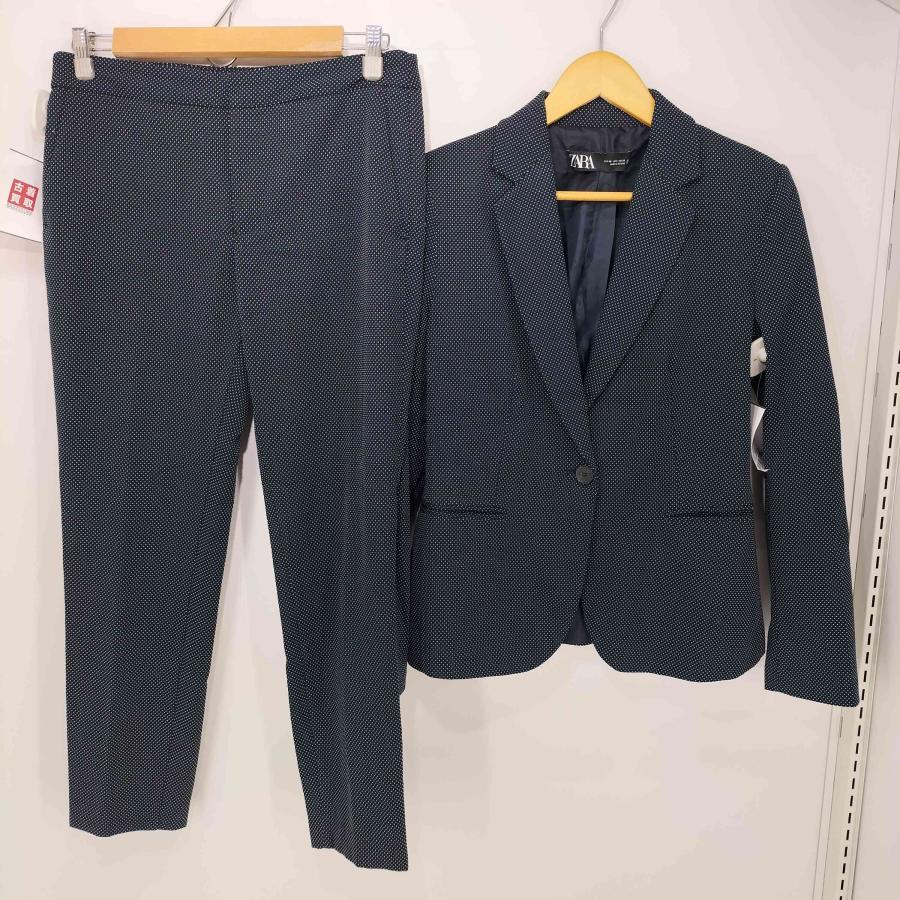 ZARA ZARA(ザラ) ドット柄 1B テーラードジャケット パンツ ZARA ZARA(ザラ) ドット柄 1B テーラードジャケット パンツ