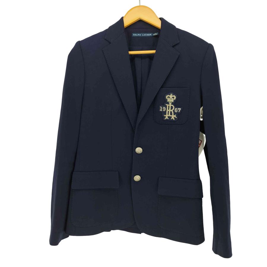 RALPH LAUREN(ラルフローレン) ワッペン 銀ボタンブレザー 紺 RALPH LAUREN(ラルフローレン) ワッペン 銀ボタンブレザー 紺
