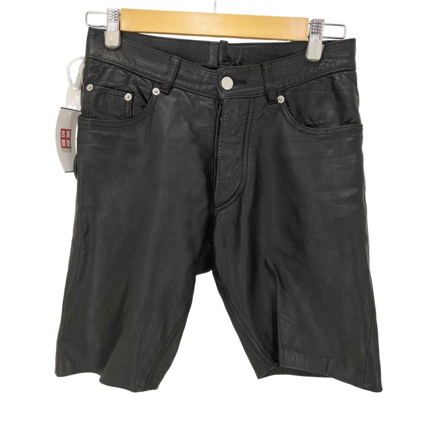 HELMUT LANG(ヘルムートラング) 本人期 5ポケットレザーショーツ 