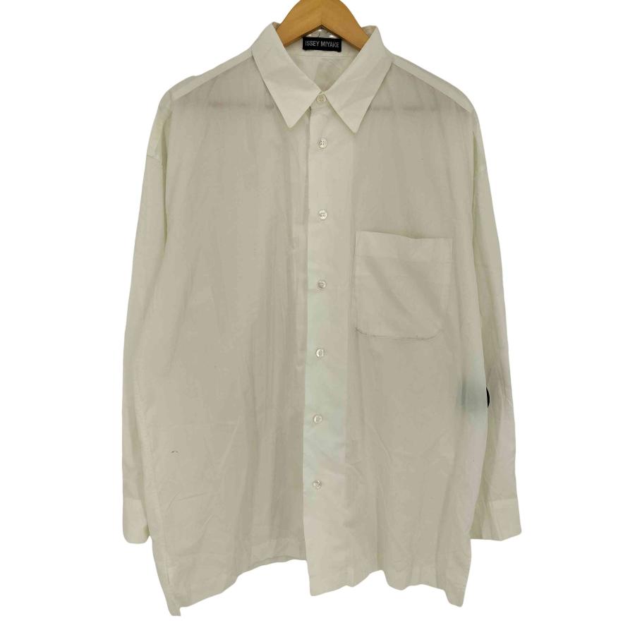 ISSEY MIYAKE MIYAKE(イッセイミヤケ) 黒タグ ボックス シワ加工 