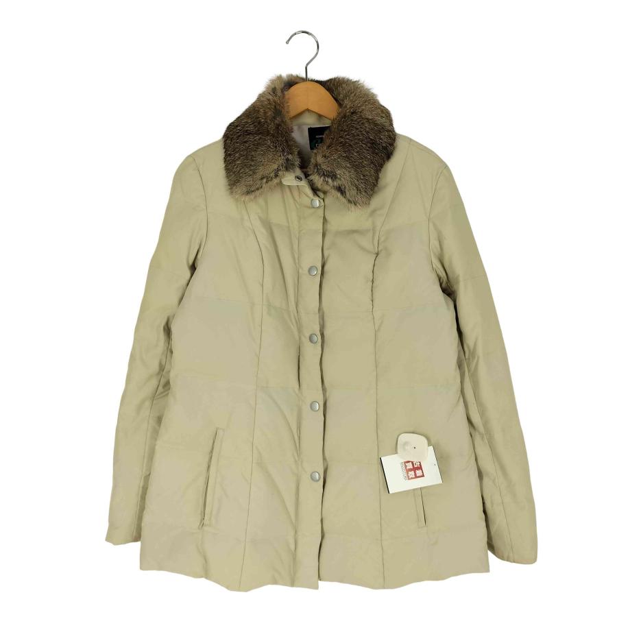 USED古着(ユーズドフルギ) {{ensuite}}ラビットファー付き ダウン  